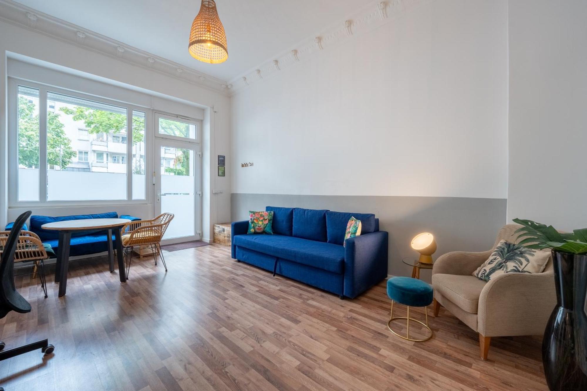 Modern, Central Flat With Workspace Берлін Екстер'єр фото
